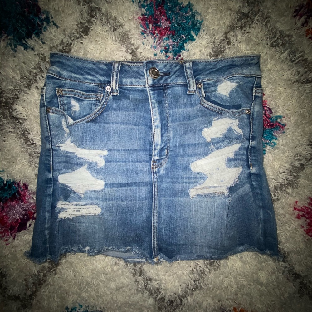 Blue jean skirt size 12